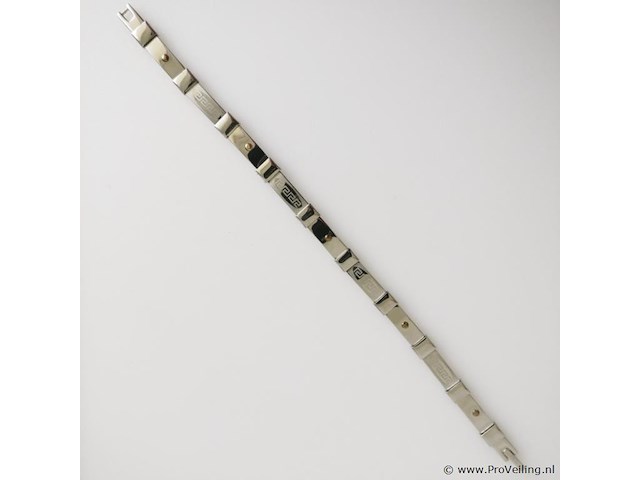 Stainless steel men's bracelet - afbeelding 1 van  6
