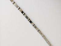 Stainless steel men's bracelet - afbeelding 1 van  6