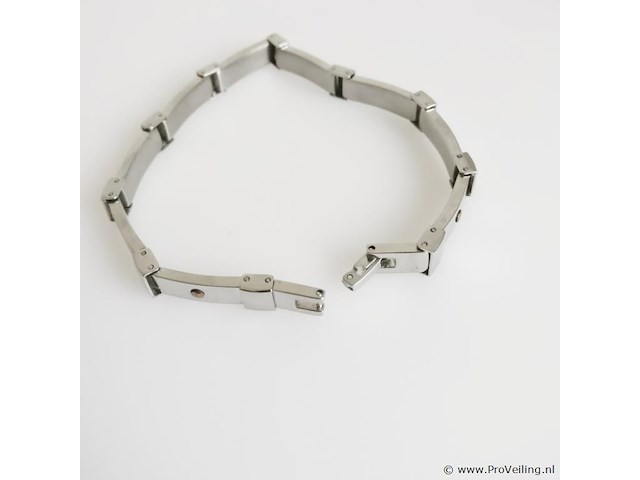 Stainless steel men's bracelet - afbeelding 5 van  6