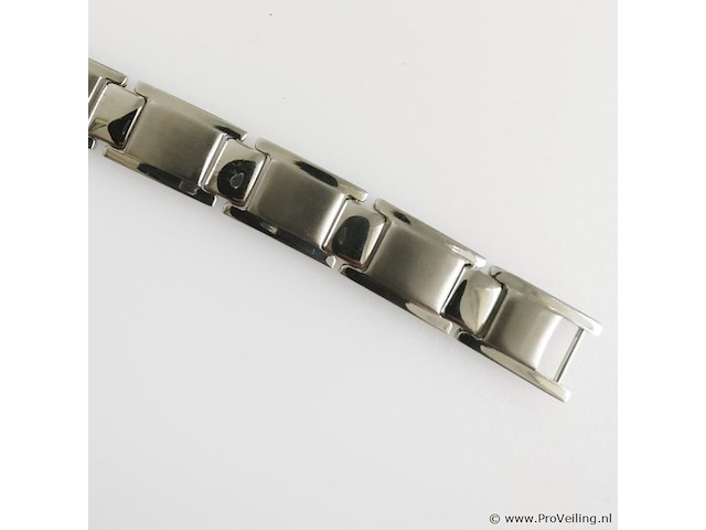 Stainless steel men's bracelet - afbeelding 3 van  6