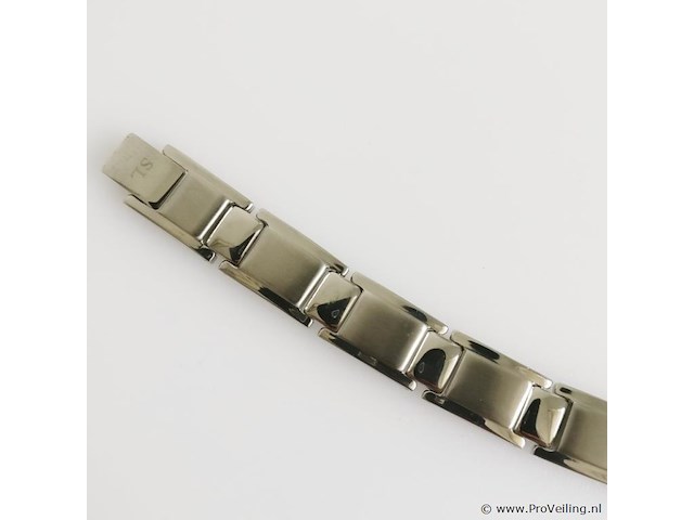 Stainless steel men's bracelet - afbeelding 4 van  6