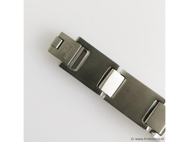 Stainless steel men's bracelet - afbeelding 6 van  6