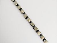 Stainless steel men's bracelet - afbeelding 1 van  6