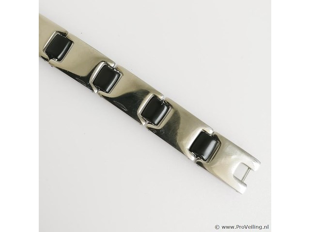 Stainless steel men's bracelet - afbeelding 2 van  6