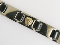 Stainless steel men's bracelet - afbeelding 3 van  6