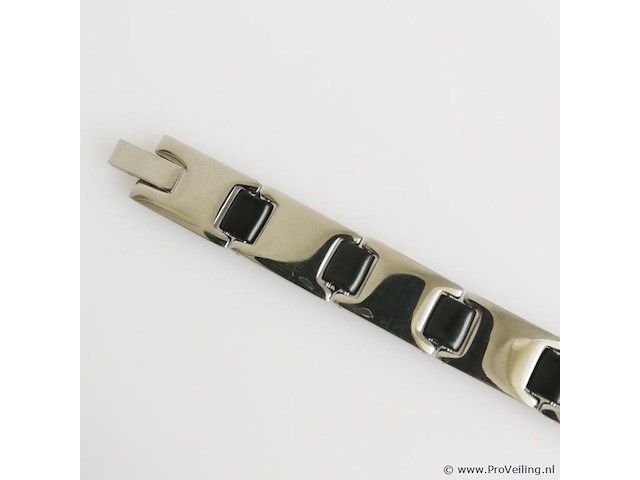 Stainless steel men's bracelet - afbeelding 4 van  6