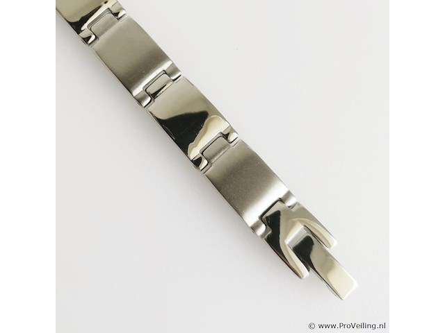 Stainless steel men's bracelet - afbeelding 2 van  6