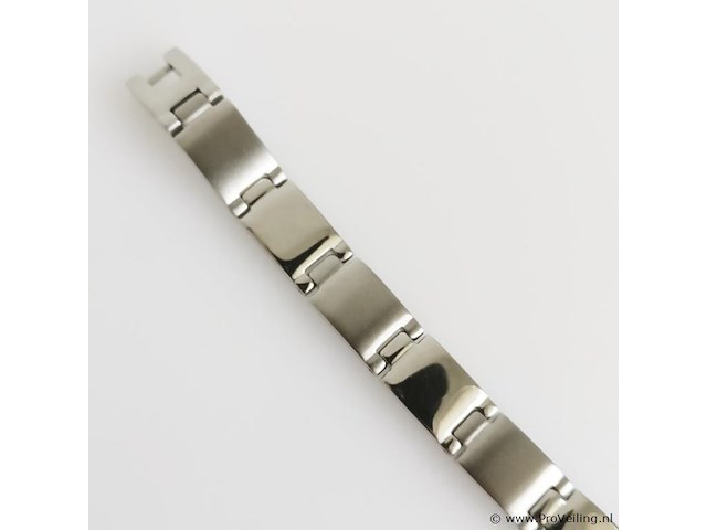 Stainless steel men's bracelet - afbeelding 3 van  6