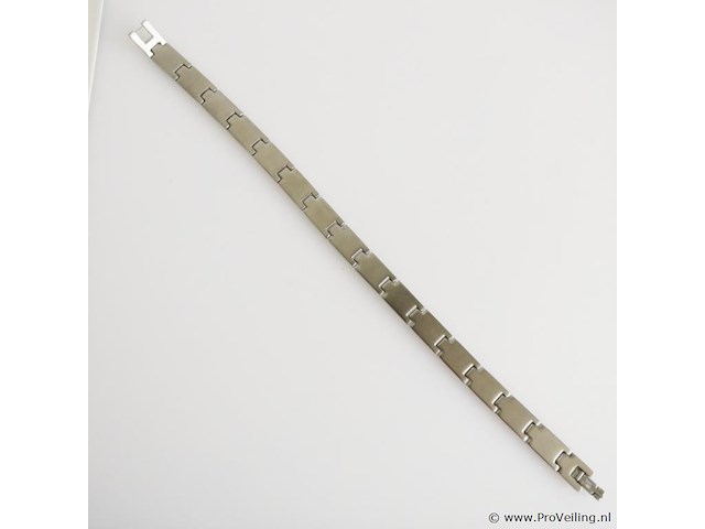 Stainless steel men's bracelet - afbeelding 4 van  6