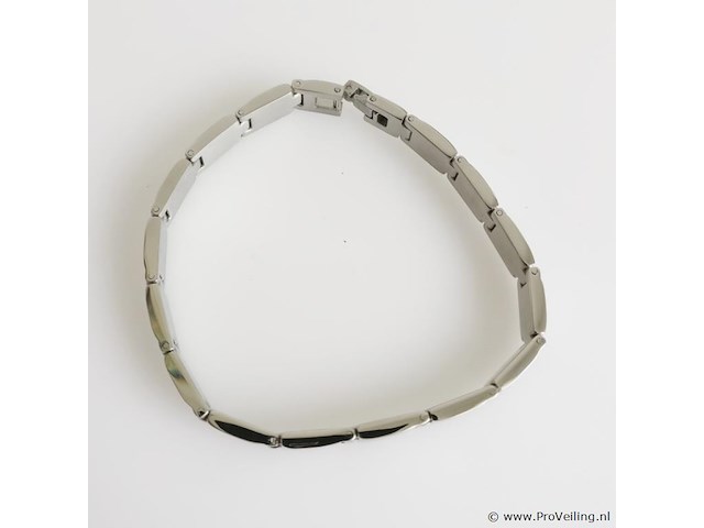 Stainless steel men's bracelet - afbeelding 5 van  6