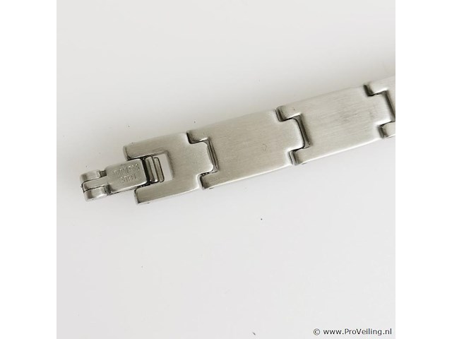 Stainless steel men's bracelet - afbeelding 6 van  6