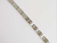 Stainless steel men's bracelet - afbeelding 1 van  6