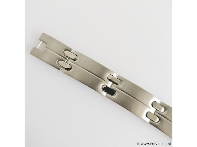 Stainless steel men's bracelet - afbeelding 3 van  6