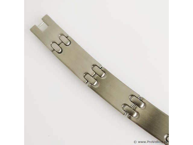 Stainless steel men's bracelet - afbeelding 4 van  6