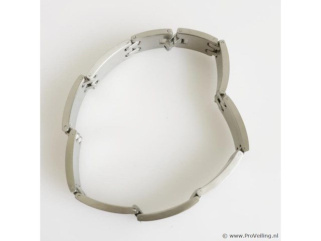 Stainless steel men's bracelet - afbeelding 5 van  6