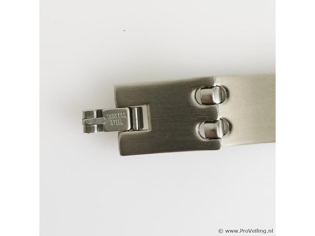 Stainless steel men's bracelet - afbeelding 6 van  6