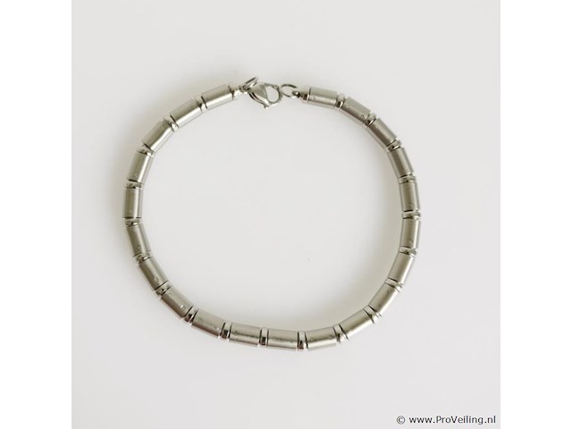 Stainless steel men's bracelet - afbeelding 2 van  6