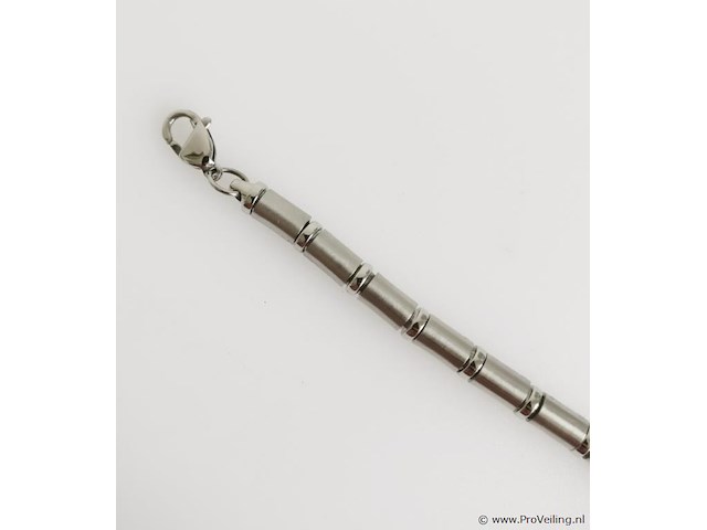 Stainless steel men's bracelet - afbeelding 5 van  6