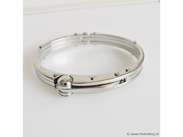 Stainless steel men's bracelet - afbeelding 1 van  6