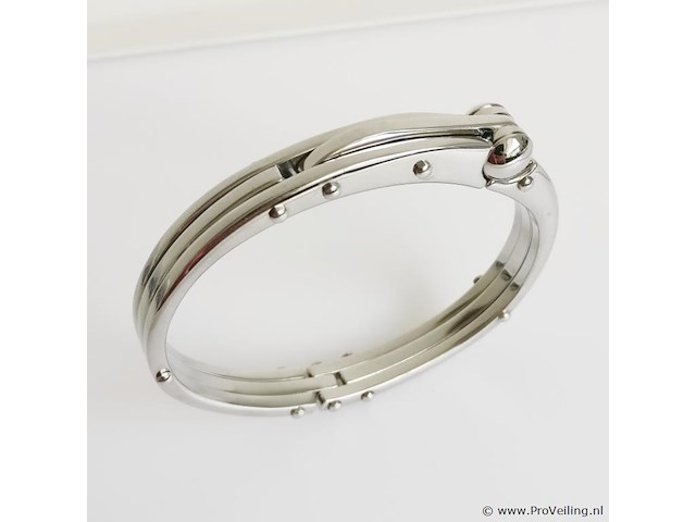 Stainless steel men's bracelet - afbeelding 5 van  6