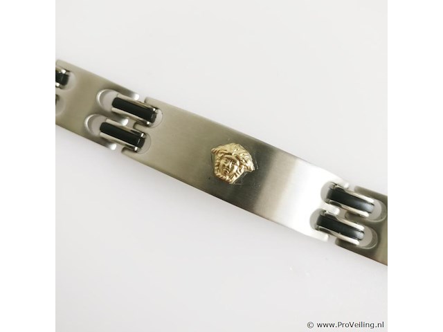 Stainless steel men's bracelet - afbeelding 2 van  6