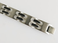 Stainless steel men's bracelet - afbeelding 3 van  6