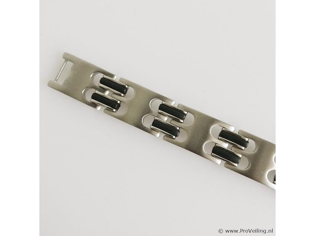 Stainless steel men's bracelet - afbeelding 4 van  6