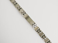 Stainless steel men's bracelet - afbeelding 5 van  6