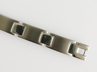Stainless steel men's bracelet - afbeelding 3 van  6