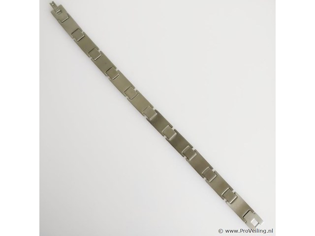 Stainless steel men's bracelet - afbeelding 5 van  6