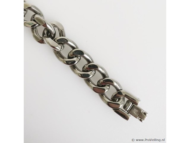 Stainless steel men's bracelet - afbeelding 2 van  6