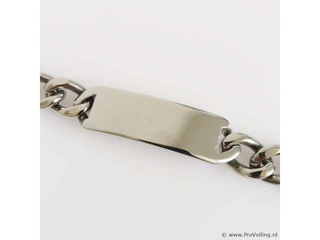 Stainless steel men's bracelet - afbeelding 4 van  6