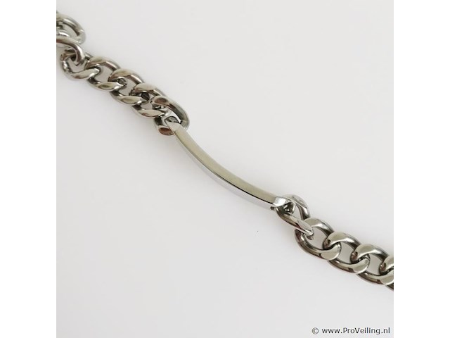 Stainless steel men's bracelet - afbeelding 5 van  6