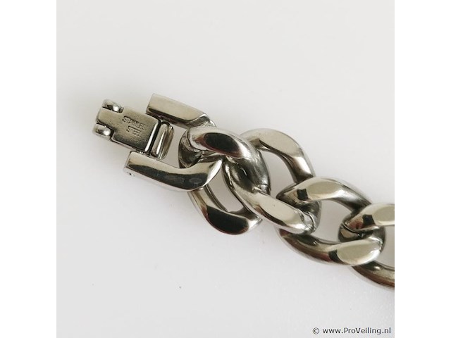 Stainless steel men's bracelet - afbeelding 6 van  6