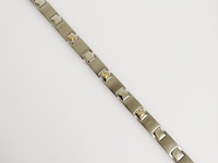 Stainless steel men's bracelet - afbeelding 1 van  6