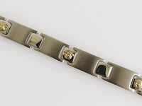 Stainless steel men's bracelet - afbeelding 2 van  6