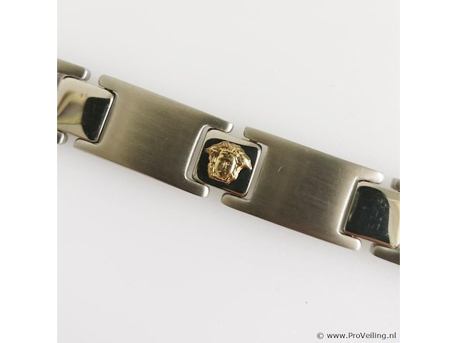 Stainless steel men's bracelet - afbeelding 3 van  6