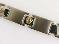 Stainless steel men's bracelet - afbeelding 3 van  6