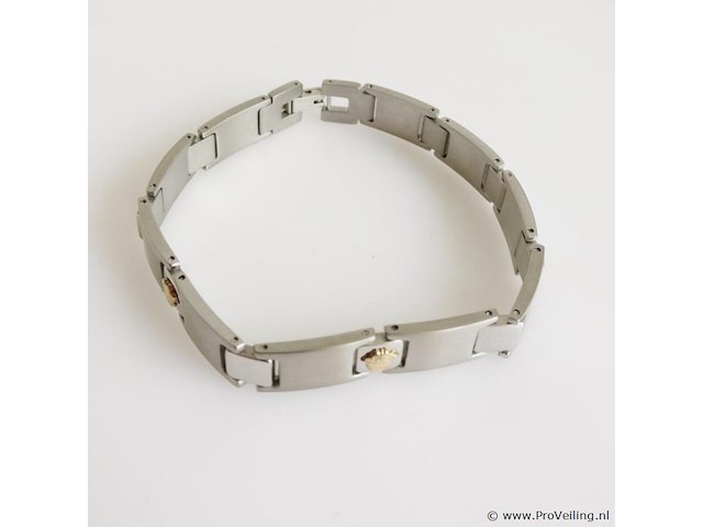 Stainless steel men's bracelet - afbeelding 5 van  6