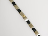 Stainless steel men's bracelet - afbeelding 1 van  6