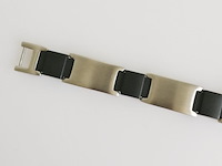 Stainless steel men's bracelet - afbeelding 3 van  6