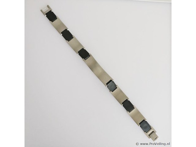 Stainless steel men's bracelet - afbeelding 4 van  6