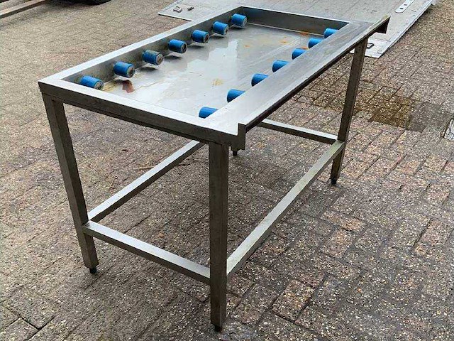 Stainless steel table washing machine - afbeelding 1 van  3