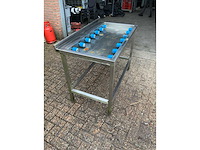 Stainless steel table washing machine - afbeelding 2 van  3