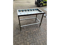 Stainless steel table washing machine - afbeelding 3 van  3