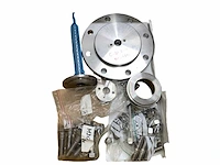 Stainless steel transducer mounting kit for 50b-6b transducer - afbeelding 1 van  6