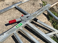 Stal afsluithekken (8x) - afbeelding 2 van  3
