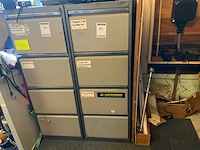 Stalen 4 ladenkast met militaria - afbeelding 1 van  13