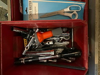 Stalen 4 ladenkast met militaria - afbeelding 5 van  14