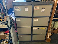 Stalen 4 ladenkast met militaria - afbeelding 7 van  14